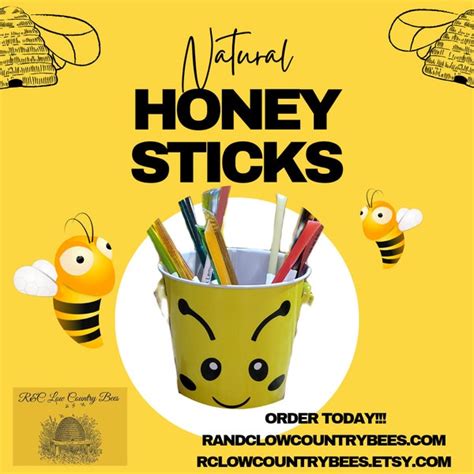 Honey Sticks Etsy