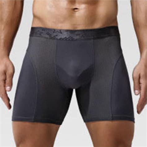 Men S Stretchy Seamless Boxer Shorts Bulge Pouch Briefs Fitness