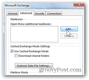 How To Add An Additional Mailbox In Outlook