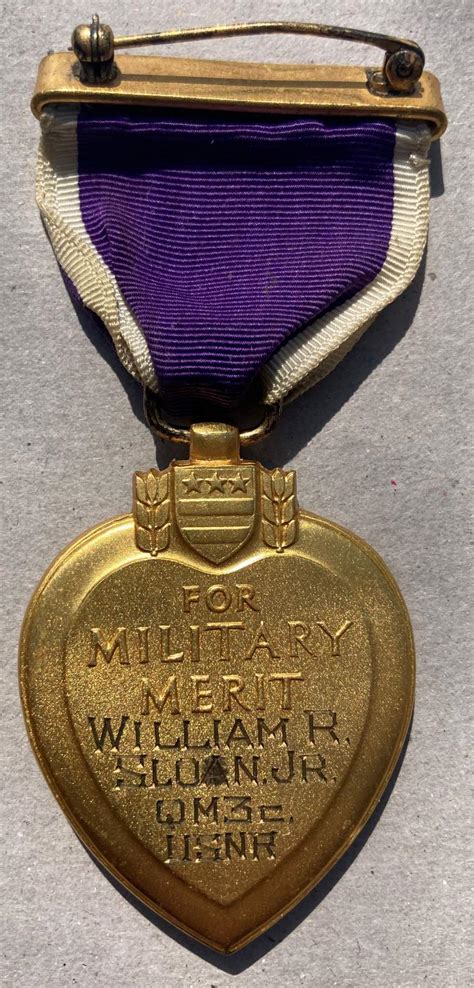 Us Navy Purple Heart Grouping