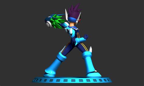 3d File Mega Man Star Force 👨 ・3d Printer Model To Download・cults