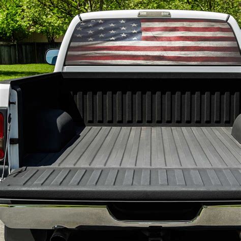 American Flag Rear Window Graphic Decals for Truck SUV Van Cars - Etsy