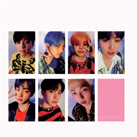 Bts Map Of The Soul Persona Photocard Ver 04 Photocard Bts Hyyh Bts Group Picture