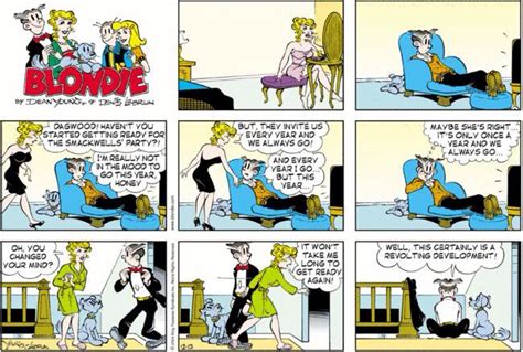 Blondie Blondie And Dagwood Blondie Comic Blondies