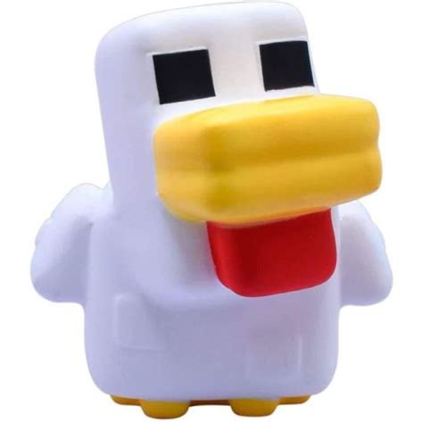 Minecraft Series Chicken Mega Squishme Anti Stress Figure Cm