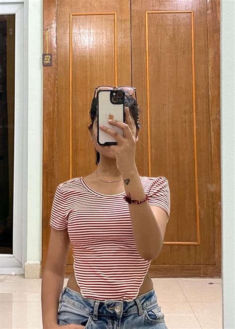 Tops Tunics Hot Cute Red Top Freeup