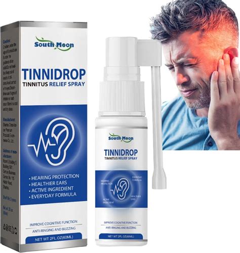 Tinnidrop Tinnitus Relief Spray Ear Tinnitus Sprays Ear Ringing Spray