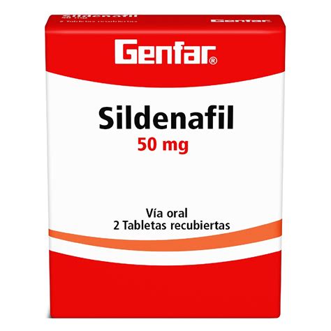 SILDENAFIL 50 MG TABLETAS GF CJA X 2 UN Droguerias Patria