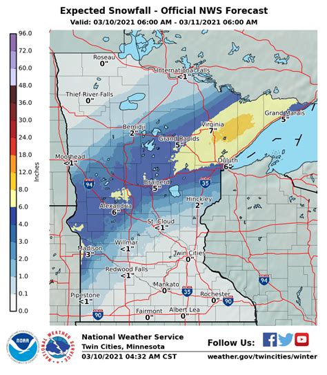 Heavy Snow And Tornado Risk In Minnesota Today Mpr News