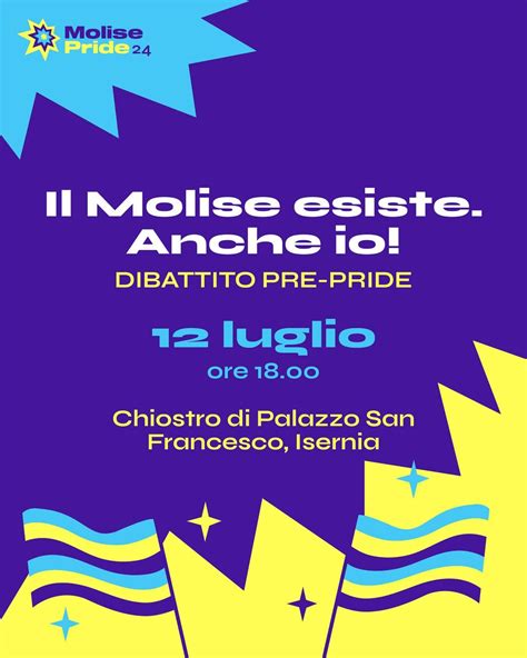 Tutto Pronto Per Molise Pride Ad Isernia Il Luglio Molise Network