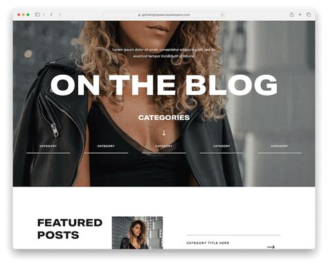 Best Squarespace Blog Templates Colorlib