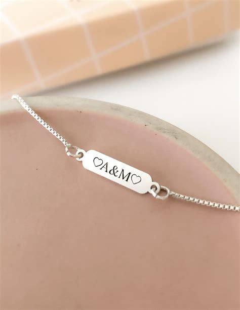 Pulseira Plaquinha Personalizada useUp Acessórios