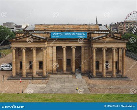 Scottish National Gallery In Edinburgh Editorial Stock Photo Image Of