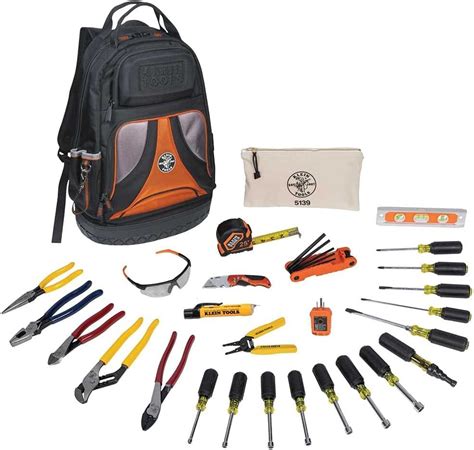 Klein Tools 80028 28tlg Elektriker Werkzeug Set Amazonde Baumarkt