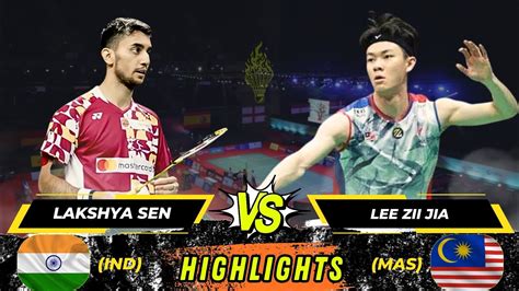 Badminton Lakshya Sen Vs Lee Zii Jia Men S Singles YouTube