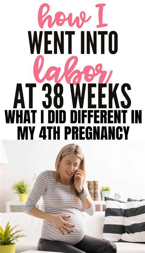 How I Went Into Labor At Weeks What I Did Different In My Th