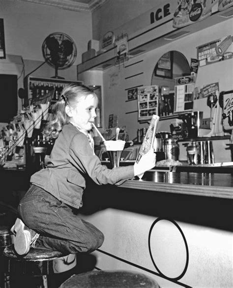 In A 1950s Soda Shop Shorpy Historical Photos Old Photos Historical