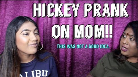 Hickey Prank On Mom Gone Wrong Must Watch Youtube