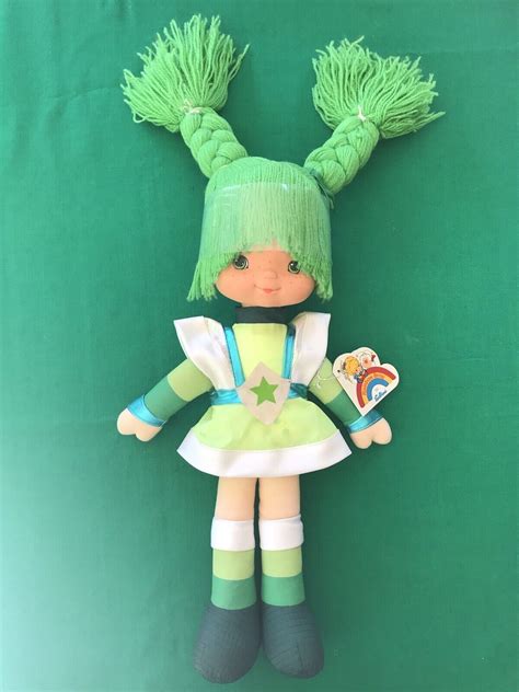 Vintage S Flutter Green Sprite Vintage Rainbow Brite Green Girl