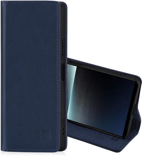 32nd Classic Series 2 0 Real Leather Book Wallet Flip Case Cover For Sony Xperia 1 V 2023