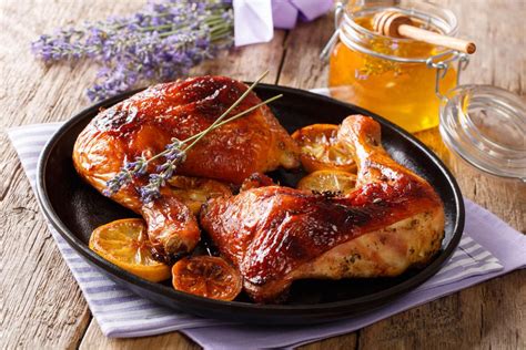 Recipe Lavender Honey Grilled Chicken Food And Cooking