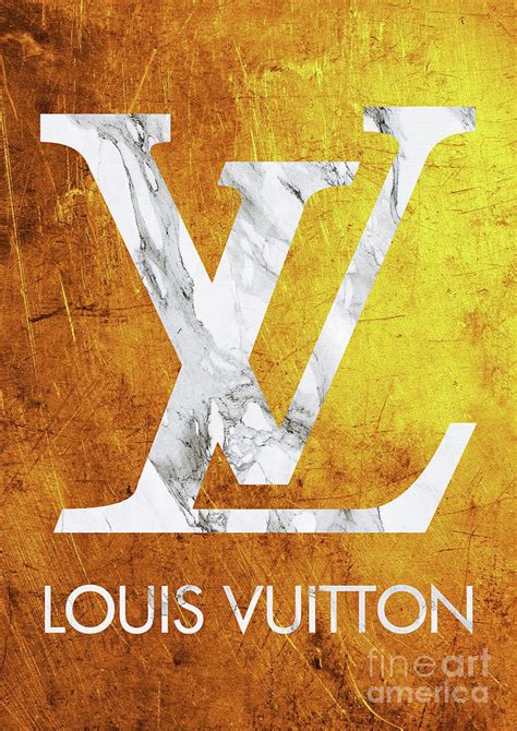 Louis Vuitton Logo Wall Art