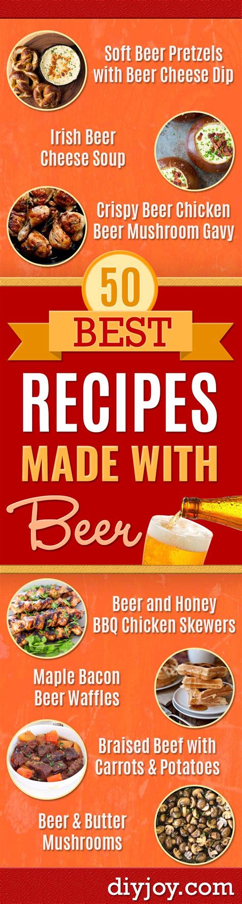 33 Best Recipes Made With Beer | Honey bbq chicken, Beer recipes ...