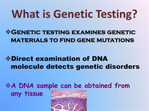 Ppt Genetic Testing Powerpoint Presentation Free Download Id 3886089