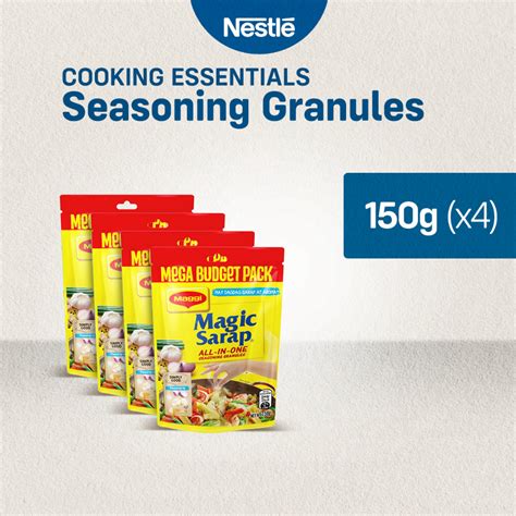 Maggi Magic Sarap All In One Seasoning Granules 150g Pack Of 4