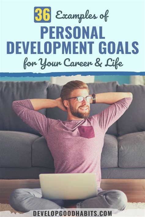 36 Personal Development Goals Examples For Work And Life