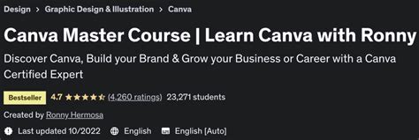 Udemy Canva Master Course Learn Canva With Ronny 2022 10 Downloadly