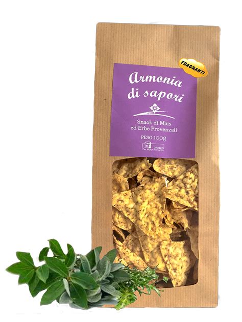 Snack Mais E Erbe Provenzali La Bottega Bellunese