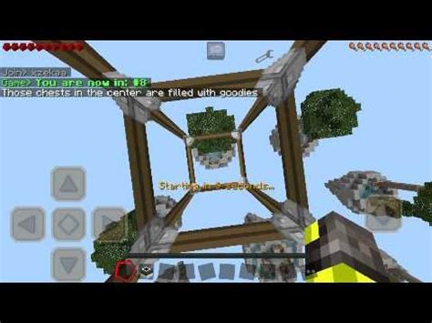 Minecraft Pe Sky Wars On LBSG YouTube