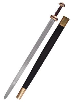 Saxon Sword with Scabbard, Swords, Saxons, Medieval Sword, Migration ...