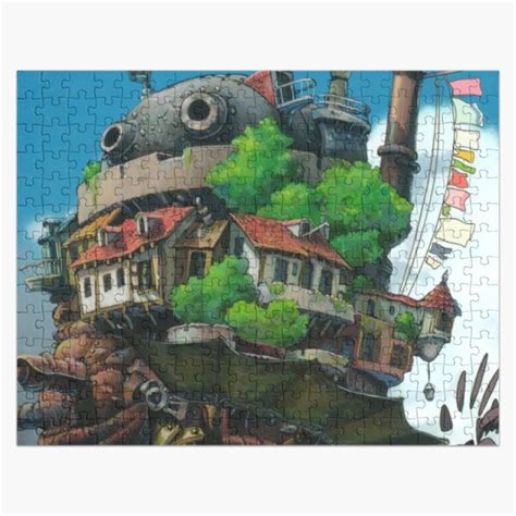 Ghibli Puzzles This Is Flying Castle In Sky Jigsaw Puzzle Rb0605