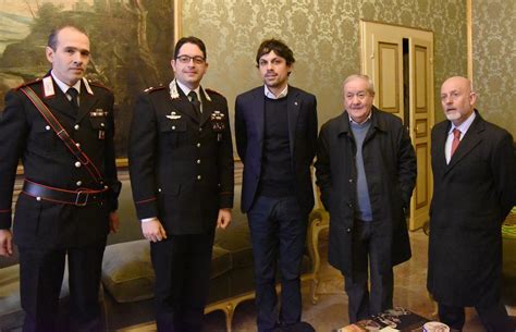 Il Sindaco Romizi Ha Incontrato Il Nuovo Comandante Dei Carabinieri Di