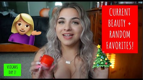 Current Beauty Random Favorites Vlogmas Day 1 YouTube