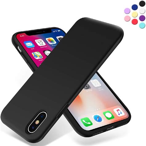 IPhone X Xs Protective Silicone Case Shock Absorbent Soft TPU Bumper