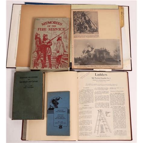 Firefighting Publications And Ephemera 148453