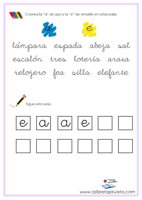 Recursos Imprimibles Para Trabajar Las Vocales La Libreta Piruleta