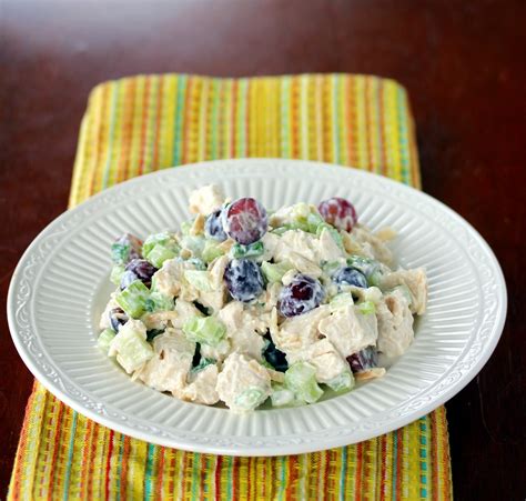 Sweet And Savory Chicken Salad With Creamy Yogurt Dressing Lisas