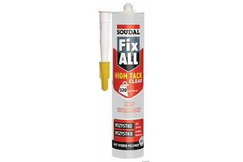 Klej Hybrydowy Fix All High Tack Clear Ml Soudal Bricomarche Pl