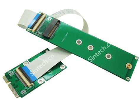 Sintech M Ngff Nvme Ssd To M A E Key Wifi Port With Cm Cable M