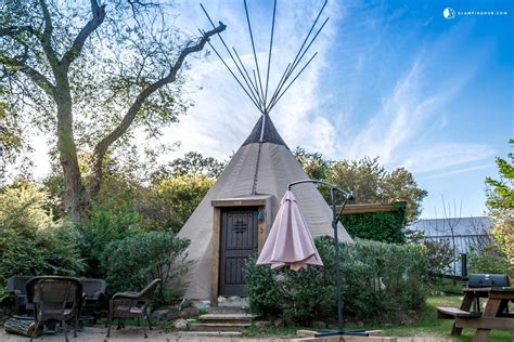 These Traditional Yet Modern Tipi Rentals In New Braunfels Texas