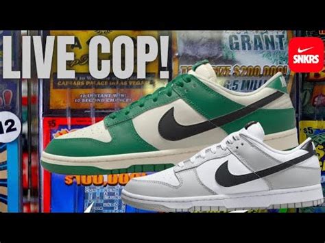 Live Cop Nike Dunk Low Lottery Pack Nike Dunk Low By You