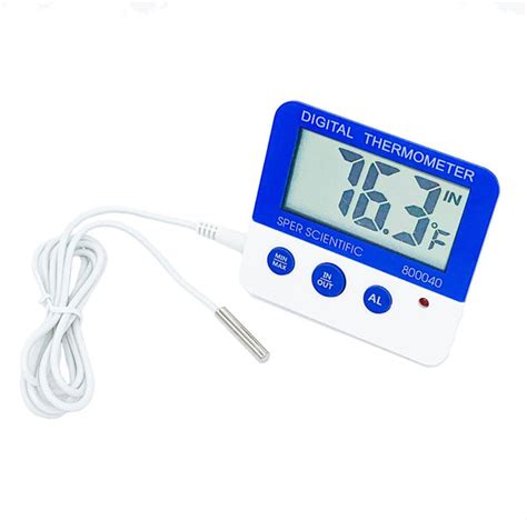 Digital Temperature Monitor With Remote Sensor And Frost Point Alarm