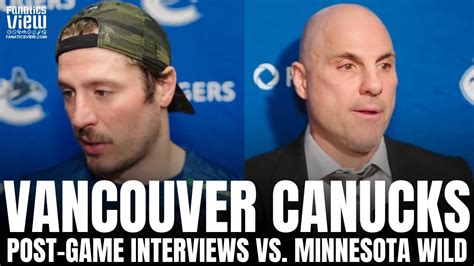 Rick Tocchet JT Miller React To Weird Vancouver Canucks Vs