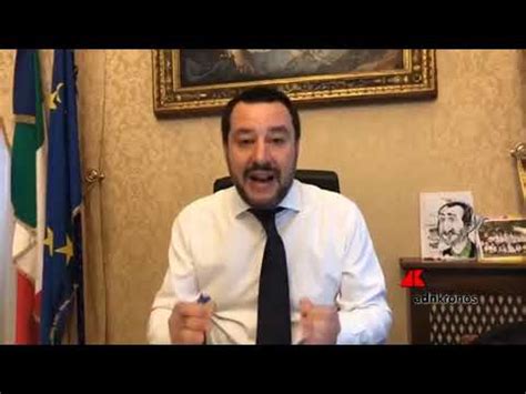 Diciotti Salvini Ho Difeso La Patria Youtube