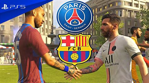 Fifa Volta Gameplay Psg Vs Fc Barcelona Fifa Street Ps Youtube