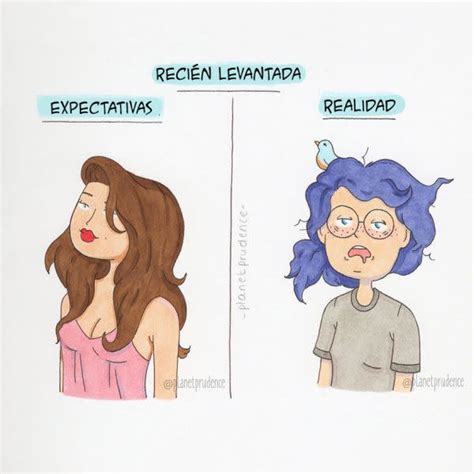 Expectativa Vs Realidad El Mundo Femenino En 22 Dibujos